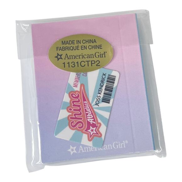 American Girl Of Year JOSS MEET ACCESSORIES Van Key Bracelet Phone Card Book 10p - Picture 2 of 9